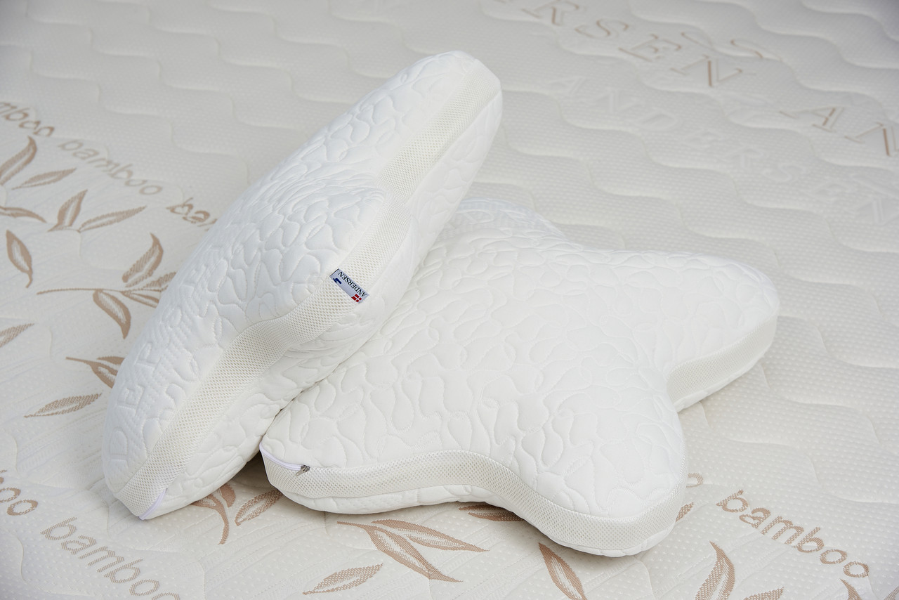 Ортопедична подушка с пам'яттю ANDERSEN Butterfly ТМ ANDERSEN 45х55 см.