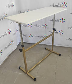 Стіл для тату майстра з регулюванням висоти манікюрний столик TATU на металевих ніжках