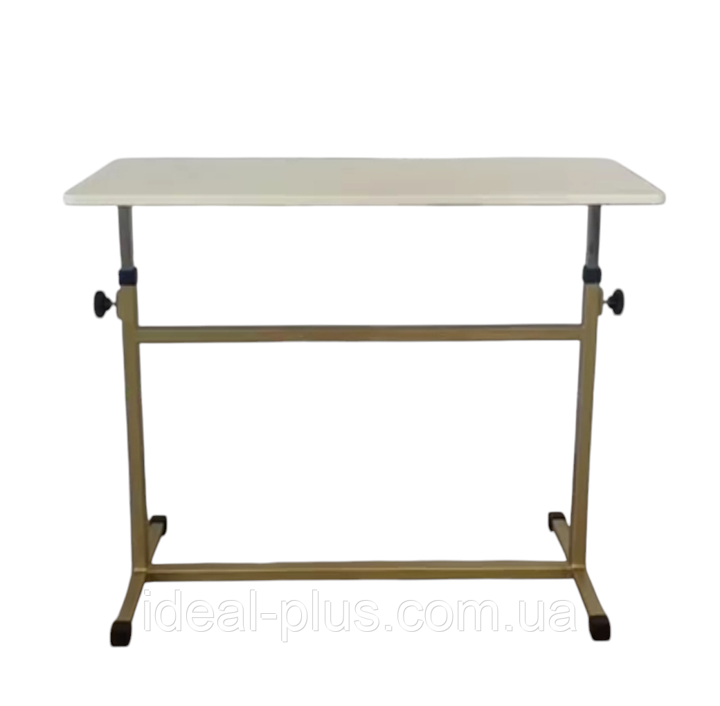 Манікюрний стіл із регулюванням висоти на металевих опорах столик TATU для салону краси, фото 1