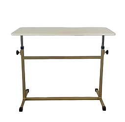 Стіл для тату майстра з регульованою висотою 65-95 см манікюрний столик TATU на металевих ніжках