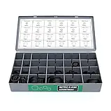 Набір маслостійких кілець ущільнювачів Kraft&Dele 900 штук + органайзер (KD10505), фото 5