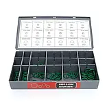 Набір маслостійких кілець ущільнювачів Kraft&Dele 900 штук + органайзер (KD10505), фото 6