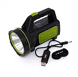 Ліхтарик акумуляторний Kraft&Dele KD1241 LED 1200lm 10W USB прожекторний, фото 3