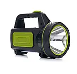 Ліхтарик акумуляторний Kraft&Dele KD1241 LED 1200lm 10W USB прожекторний, фото 6