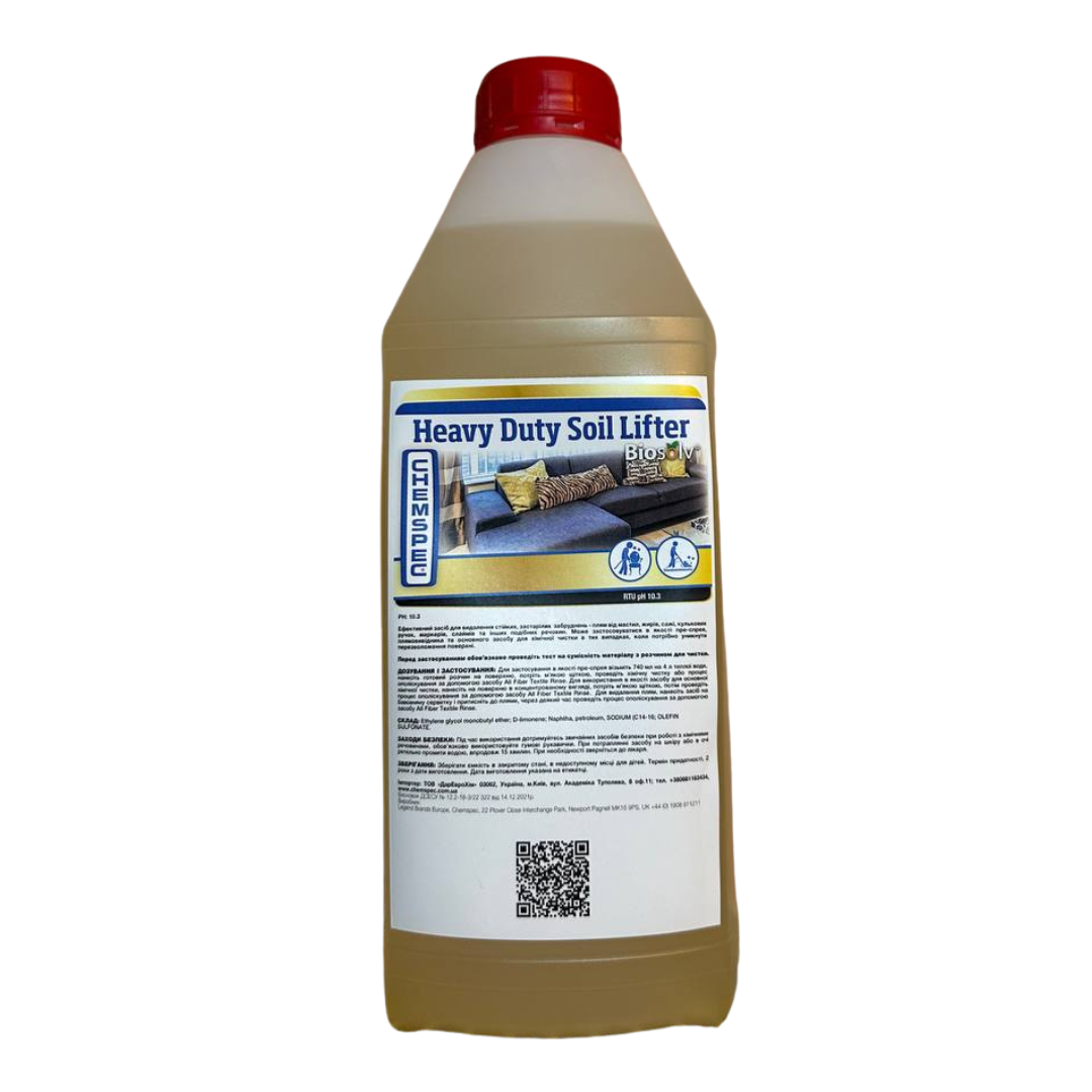 Засіб для видалення масляних плям від чорнила і сажі Chemspec Heavy Duty Soil Lifter 1 л