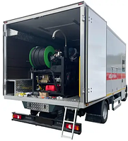 Дизельна каналопромивна машина SDJ80.300V на базі автомобіля