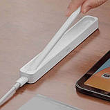 Кейс для зарядки стілусу Baseus Smooth Writing Wireless Stylus Charging Case (SXBC030002) White, фото 8