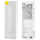 Кейс для зарядки стілусу Baseus Smooth Writing Wireless Stylus Charging Case (SXBC030002) White, фото 9