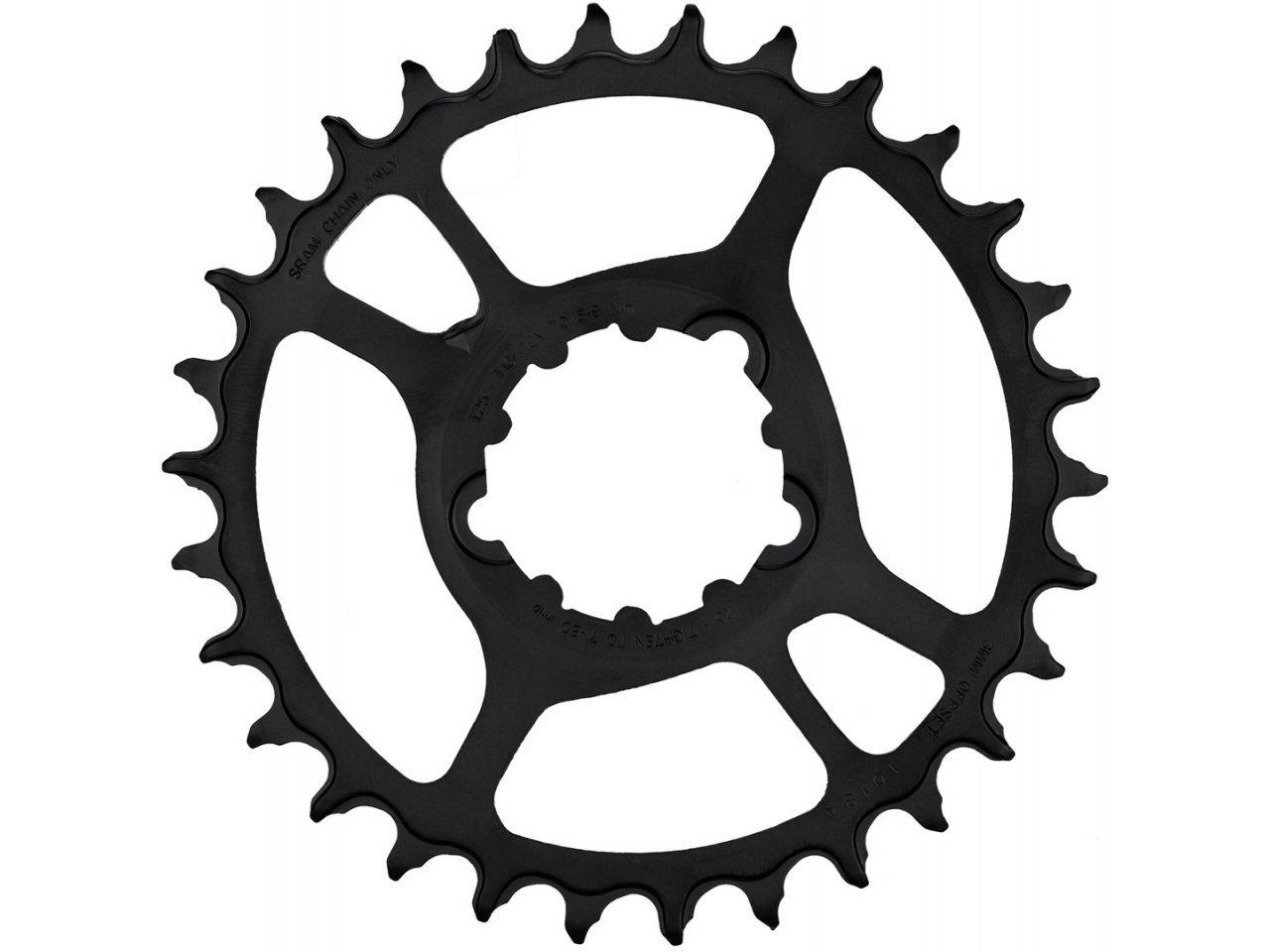 Зірка шатунів Sram X-Sync 34T ST DM Offset 6мм Eagle Black Art 11.6218.041.002