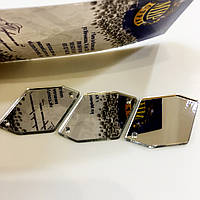 Дзеркальні стрази Розмір 24х34мм