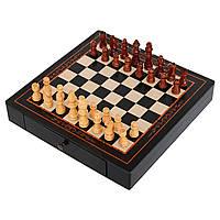 Шахи настільна гра на магнітах Xinliye W3301M (дошка 24x24х4 см) дерево