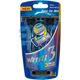 Станок для гоління 3шт WETELL 3-74 (14201)