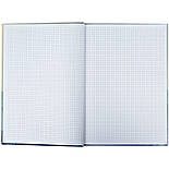 Книга записна у твердій обкладинці, Waves , Формат А4, 96 аркушів у клітинку, фото 3