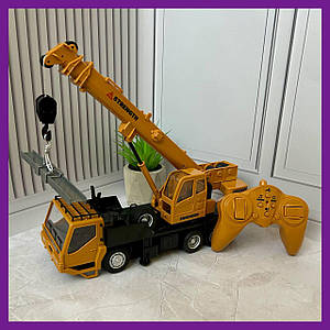 Кран-вантажівка будівельний на радіокеруванні 3822 рухома стріла платформа обертається