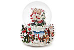 Декоративна водяна куля Діти із заводним механізмом та музикою 14.5 см BonaDi