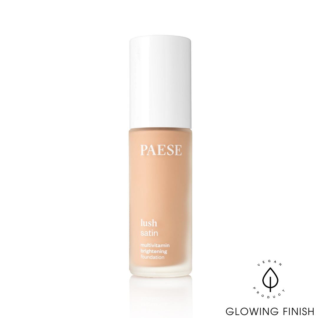 Тональний крем Мультивітамінний світловідбивний Lush Satin Multivitamin Paese 30ml