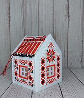 Заготовка під вишивку бісером "Міні-будиночок-вишиванка"