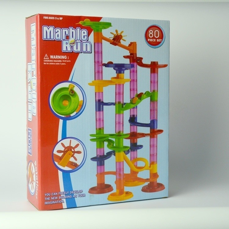 Конструктор Marble Run 80 деталей – лабіринт для кульок 01916, фото 1