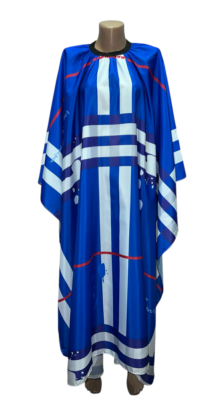 Пеньюар перукарський BARBER PROFLINE для стрижки та фарбування волосся з плащової тканини 142×168 см. Арт ПБК145164, фото 1