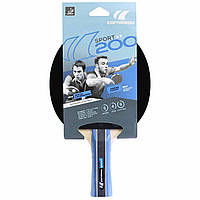 Ракетка для настільного тенісу Cornilleau SPORT 200, чорно-червона