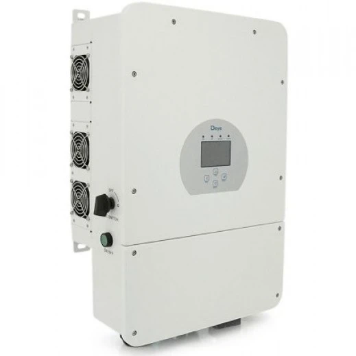 Гібридний інвертор DEYE SUN-8K 8kW 48V 2 MPPT (SUN-8K-SG01LP1-EU), фото 1