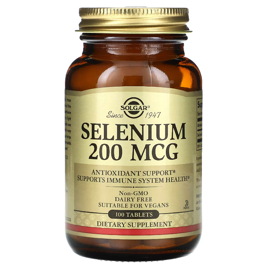 Selenium Solgar 100 таблеток, фото 1