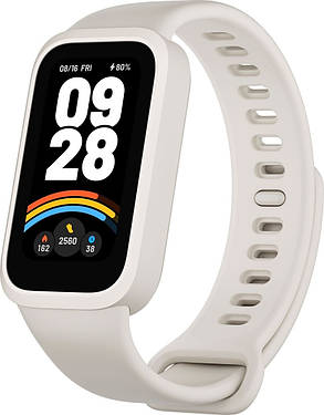 Фітнес-браслет Xiaomi Mi Band 9 Active Beige White (BHR9441GL) UA, фото 1