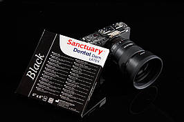 Кофердам чорний (Black Dental Dam) латексний з ароматом м'яти, (152мм х 152мм) 36шт