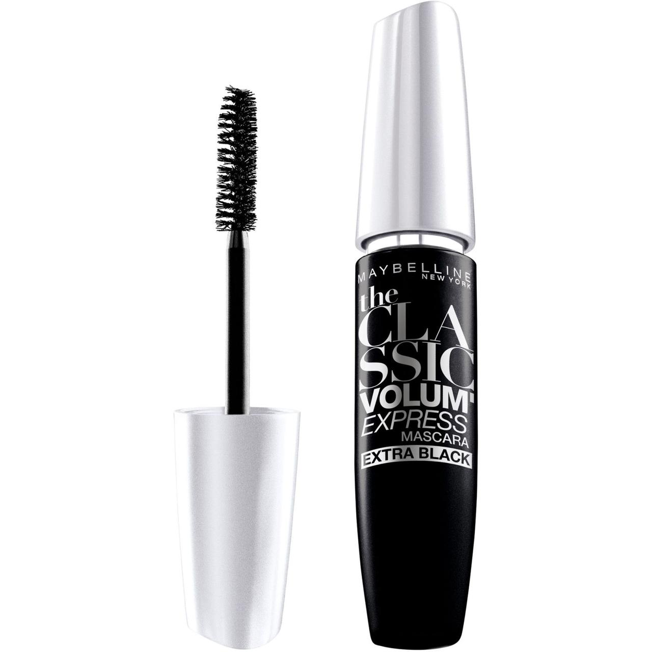 Туш Maybelline Classic volum'express 10 мл Extra Black (Extra Noir)