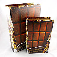 Ящик набор из 2-х Шоколад Гранд Презент 27-KSH-XZ-PUXR101
