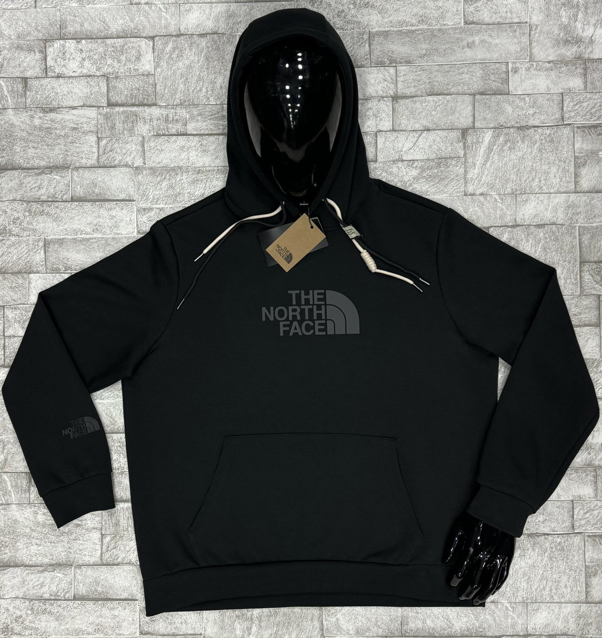 Чоловіче худі The North face з капюшоном толстовка Зе Норт Фейс чоловіча кофта ТНФ