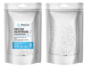 Капсула "0" желатинова розділена біла 0 розмір 100 шт.