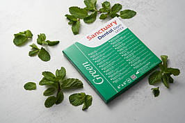 Кофердам (Dental Dam) латексний, зелений з ароматом м'яти, (152мм х 152мм) 36шт