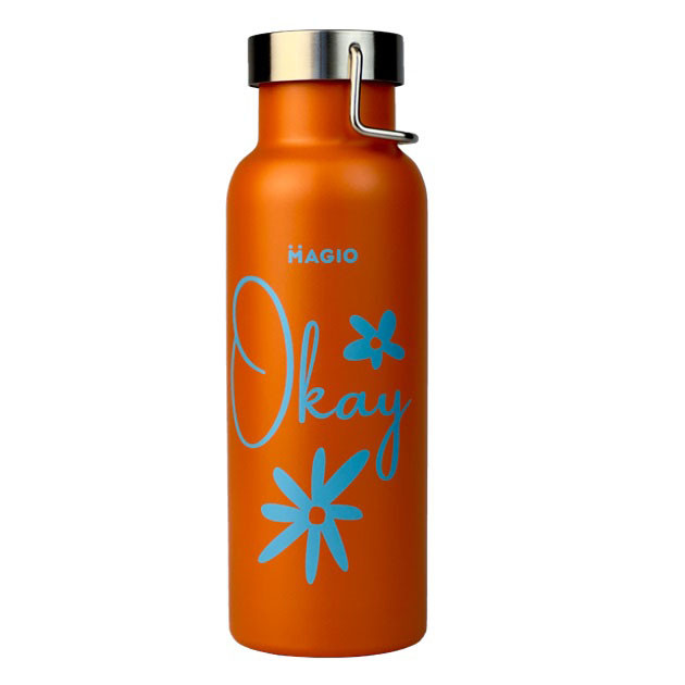 Якісний термос для дому Magio MG-1041O 500 мл, Термокухоль для хлопчика, Термос з EB-573 нержавіючої сталі