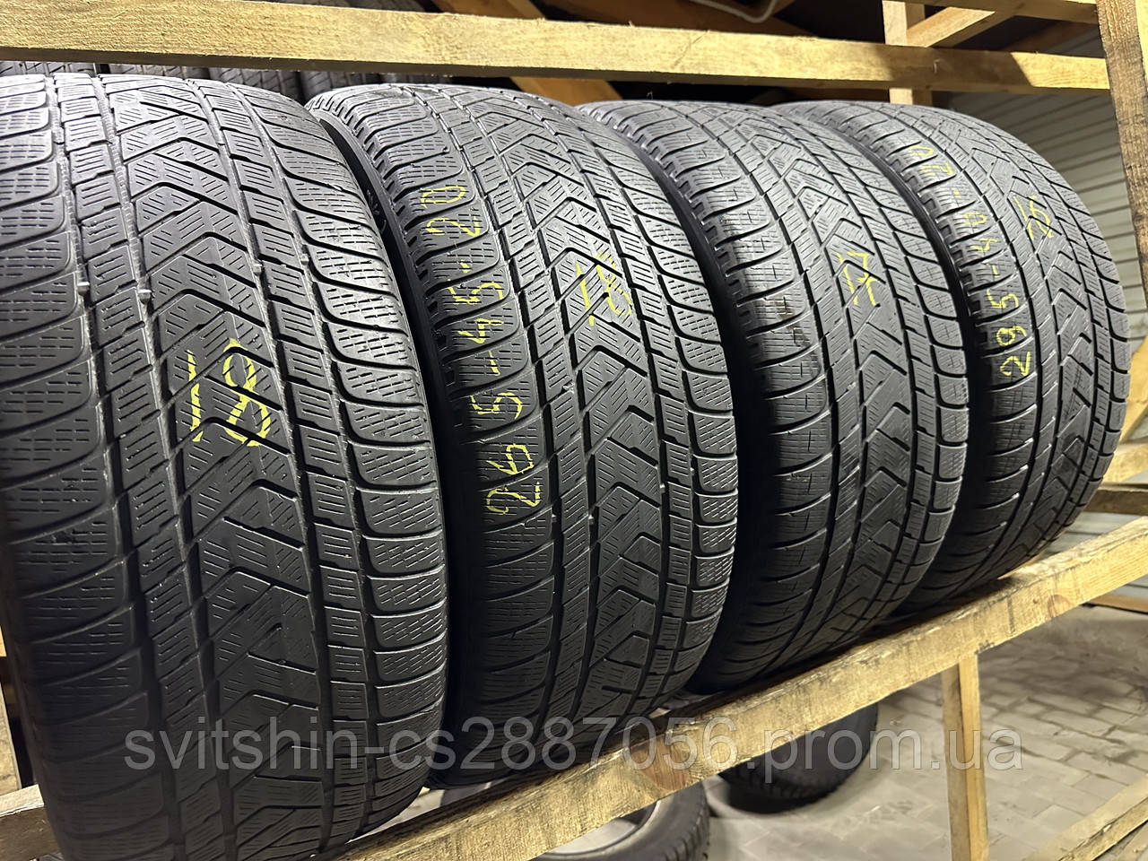 Шини зима 265/45R20+295/40R20 Pirelli Scorpion Winter (сезон/доїзд)
