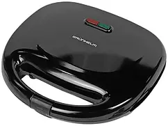 Сендвічмейкер бутербродниця Grunhelm GSM711 750 Вт (137337) Антипригарне покриття