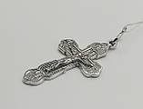 Хрест з розп'яттям зі срібла, фото 2