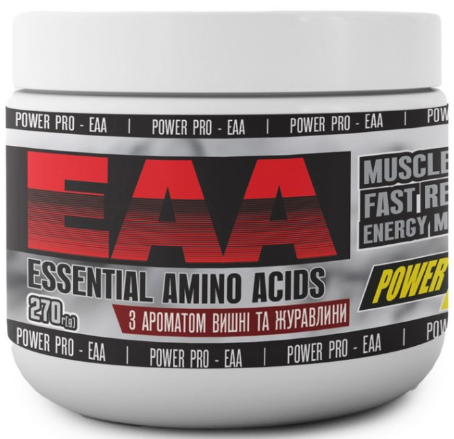 Амінокислоти EAA Power Pro EAA 270 g Вишня та журавлина