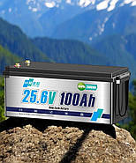 LiFePO4 акумулятор HRBEENERGY 24В 100А·год, для резервного живлення (ДБЖ/UPS) + подарунок зарядний пристрій, фото 3