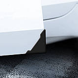 Захист кутів дверей MERCEDES-BENZ 2шт гума 45х58х47 мм (на скотчі) чорні, фото 6