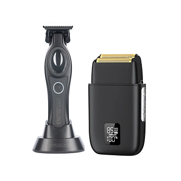 Комбо-набір Hots Professional & HairTrimmer Starline Cordless ,Black (HP-12108+HP2012-BK)