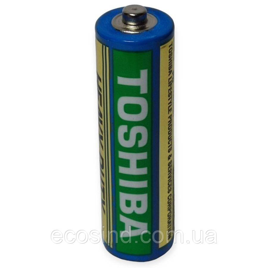 Батарейка Toshiba АА R6 сольова пальчикова, фото 1