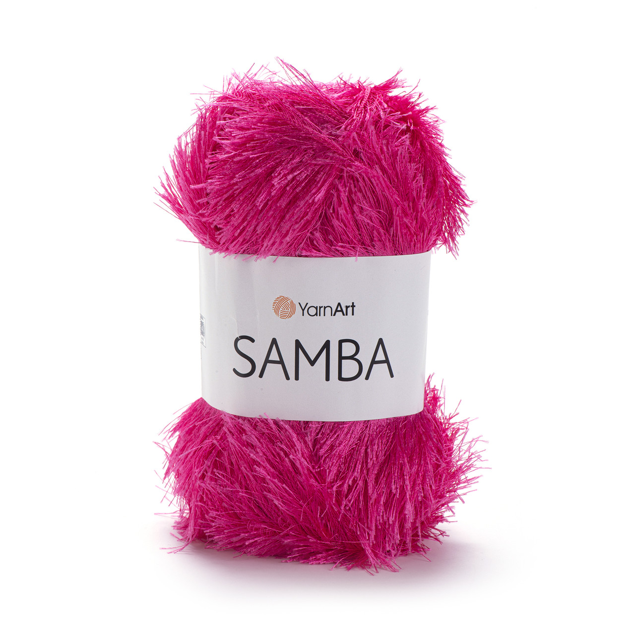 Пряжа Yarnart Samba № 2012 яскраво-рожевий (Ярнарт Самба), фото 1