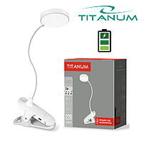 LED лампа настольная з аккумулятором TITANUM TLTF-013W 7W 3000-6000K