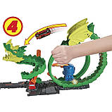 Ігровий набір Атака вогняного дракона Hot Wheels HDP03, фото 6