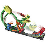 Ігровий набір Атака вогняного дракона Hot Wheels HDP03, фото 9