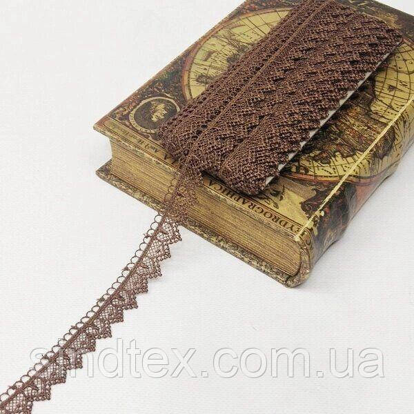 Мереживо макраме Sindtex 2 см (13 м) Колір-коричневий (729-14-031)
