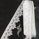 (1 метр) Мереживо макраме Sindtex 5 см колір - білий (47м-H2122-1), фото 2