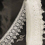 (1 метр) Мереживо макраме Sindtex 8.5 см колір - білий (19 м-Y10912-1), фото 2