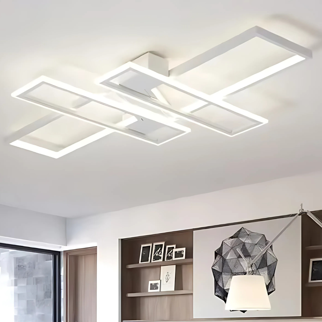 Люстра Led Diasha 140W до 20 м² колір Білий 5601/B WH